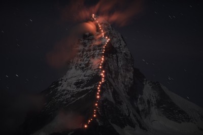 Una foto épica en los Alpes Suizos